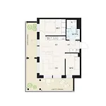 New 2br With Balcony, Sauna & Great Location Apartment *